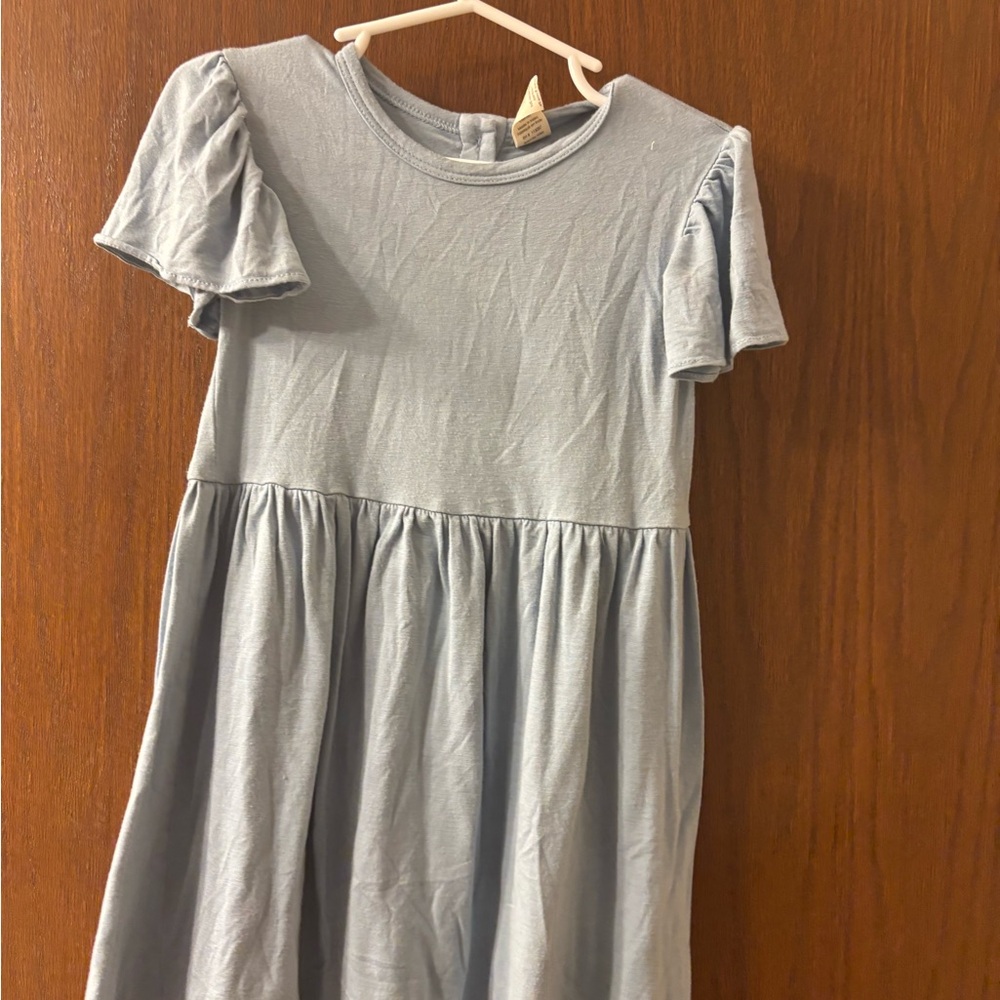Kate Quinn Light Blue Kids Dress